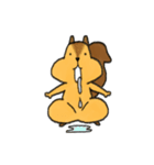 リスのリス吉（個別スタンプ：5）