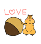 リスのリス吉（個別スタンプ：10）