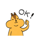 リスのリス吉（個別スタンプ：16）