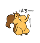 リスのリス吉（個別スタンプ：36）