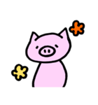 ゆるいぶたさんスタンプ（個別スタンプ：3）