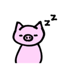 ゆるいぶたさんスタンプ（個別スタンプ：6）