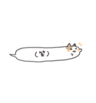 うさぎと猫のゆるいふきだしスタンプ（個別スタンプ：2）