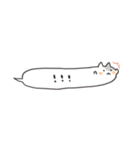 うさぎと猫のゆるいスタンプ②（個別スタンプ：1）