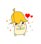 キュートバナナくん (No-text)（個別スタンプ：1）