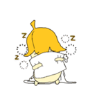 キュートバナナくん (No-text)（個別スタンプ：6）