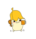 キュートバナナくん (No-text)（個別スタンプ：8）