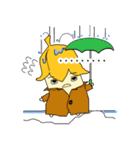 キュートバナナくん (No-text)（個別スタンプ：12）