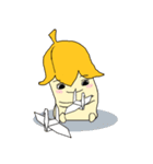 キュートバナナくん (No-text)（個別スタンプ：18）