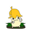 キュートバナナくん (No-text)（個別スタンプ：21）