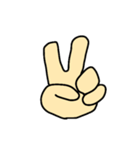 HANDS AND FINGERS（個別スタンプ：3）