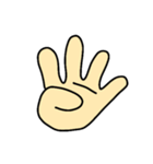 HANDS AND FINGERS（個別スタンプ：5）
