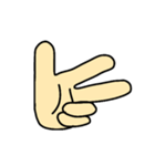 HANDS AND FINGERS（個別スタンプ：9）