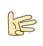HANDS AND FINGERS（個別スタンプ：10）