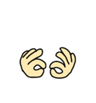 HANDS AND FINGERS（個別スタンプ：21）