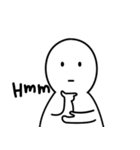 '_' 顔がない身振りで言います（個別スタンプ：3）