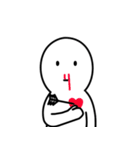 '_' 顔がない身振りで言います（個別スタンプ：6）
