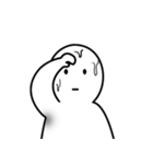 '_' 顔がない身振りで言います（個別スタンプ：7）