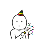 '_' 顔がない身振りで言います（個別スタンプ：22）
