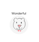 赤鼻のクマ（個別スタンプ：5）
