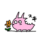 うさぎのかじりとかじられ（個別スタンプ：8）