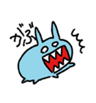 うさぎのかじりとかじられ（個別スタンプ：16）