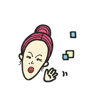 カネコママと3人の娘（個別スタンプ：13）