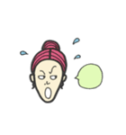 カネコママと3人の娘（個別スタンプ：16）