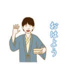 やっぱ、オンセン。温泉ゆかたキャラ（個別スタンプ：11）
