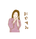 やっぱ、オンセン。温泉ゆかたキャラ（個別スタンプ：23）