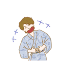 やっぱ、オンセン。温泉ゆかたキャラ（個別スタンプ：36）