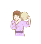 やっぱ、オンセン。温泉ゆかたキャラ（個別スタンプ：38）