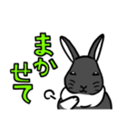 もふもふうさぎすき 男子用（個別スタンプ：29）