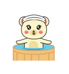 くまのカナちゃんスタンプ（個別スタンプ：21）