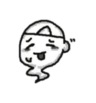 おばけくんがやってきた！（個別スタンプ：6）