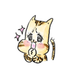 ベンガルのぬこまるさん。ラブ編（個別スタンプ：19）