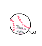 BASEBALL 少年野球イラスト（個別スタンプ：2）