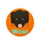黒ラブ犬「ちゃま」4（個別スタンプ：5）