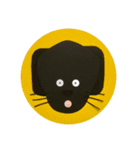 黒ラブ犬「ちゃま」5（個別スタンプ：8）