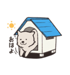 むなげ犬ちゃむさん（個別スタンプ：1）