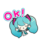 初音ミクの毎日使えるスタンプ（個別スタンプ：2）