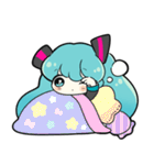 初音ミクの毎日使えるスタンプ（個別スタンプ：6）