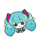 初音ミクの毎日使えるスタンプ（個別スタンプ：11）