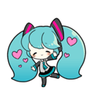 初音ミクの毎日使えるスタンプ（個別スタンプ：12）