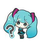 初音ミクの毎日使えるスタンプ（個別スタンプ：17）