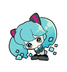 初音ミクの毎日使えるスタンプ（個別スタンプ：34）