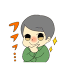 男の子スタンプ秋冬服（個別スタンプ：7）
