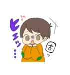 男の子スタンプ秋冬服（個別スタンプ：11）