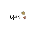 日常英会話【シンプルver.】（個別スタンプ：9）
