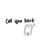 日常英会話【シンプルver.】（個別スタンプ：20）